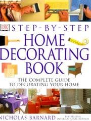 Tapa de Step-by-step home decorating book