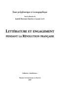 Tapa de Littérature et engagement pendant la Révolution française