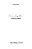Tapa de Mémoires du quotidien