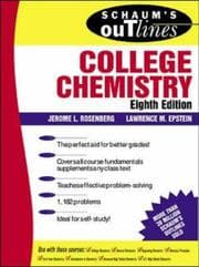 Tapa de Schaum's outline of theory and problems of college chemistry
