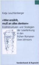 Tapa de Wer erzählt, muss an alles denken