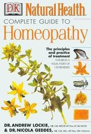 Tapa de DK natural health complete guide to homeopathy