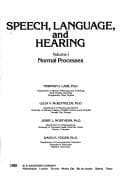 Tapa de Speech, language, and hearing