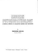 Tapa de Modern psychopathology