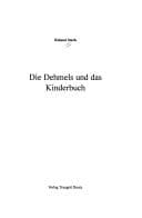 Tapa de Die Dehmels und das Kinderbuch