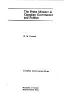 Tapa de The Prime Minister in Canadian government and politics