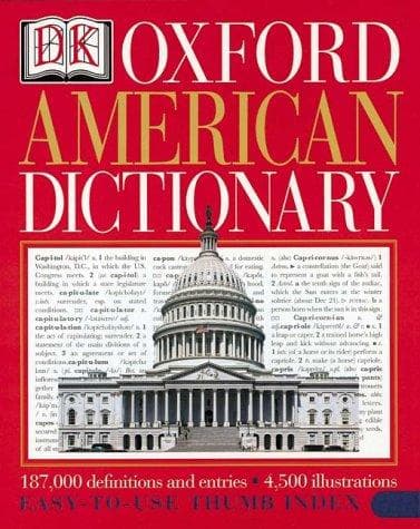 Tapa de DK Oxford American Dictionary