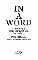Tapa de In a word
