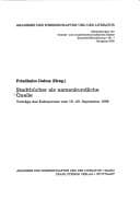 Tapa de Stadtbücher als namenkundliche Quelle