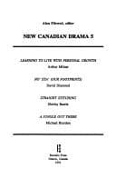 Tapa de New Canadian Drama