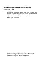 Tapa de Workshop on Neutron Scattering Data Analysis, 1986