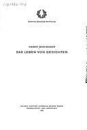 Tapa de Das Leben von Gedichten
