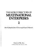 Tapa de The world directory of multinational enterprises