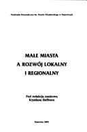 Tapa de Male miasta a rozwoj lokalny i regionalny