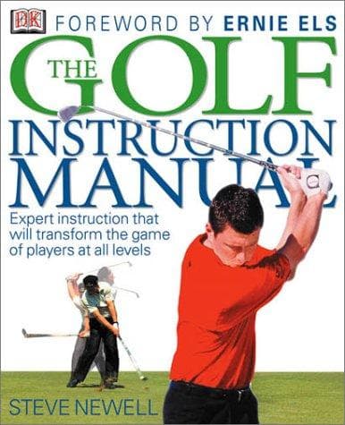 Tapa de The golf instruction manual
