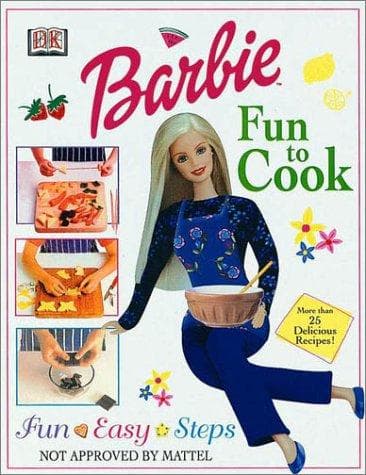 Tapa de Barbie Fun to Cook Book