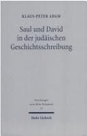 Tapa de Saul und David in der judäischen Geschichtsschreibung
