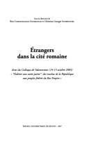 Tapa de ©trangers dans la cit©♭ romaine