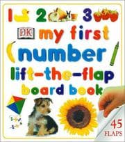 Tapa de My first number lift-the-flap board book
