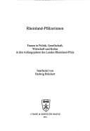 Tapa de Rheinland-Pf alzerinnen: Frauen in Politik, Gesellschaft, Wirtschaft und Kultur in den Anfangsjahren des Landes Rheinlan-Pfalz