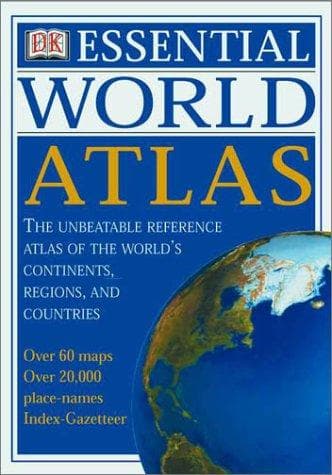 Tapa de DK Essential World Atlas