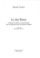 Tapa de Le due Rome