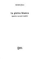 Tapa de La pietra bianca