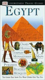 Tapa de Eyewitness Travel Guide to Egypt