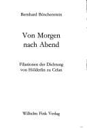 Tapa de Von Morgen nach Abend