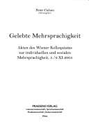 Tapa de Gelebte Mehrsprachigkeit