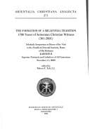 Tapa de The formation of a millennial tradition