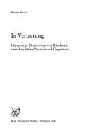Tapa de In Vertretung