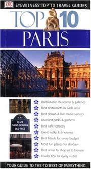 Tapa de Eyewitness Top 10 Travel Guide to Paris