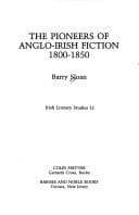 Tapa de The pioneers of Anglo-Irish fiction, 1800-1850