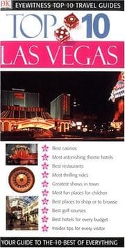 Tapa de Eyewitness Top 10 Travel Guide to Las Vegas