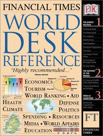 Tapa de Financial Times world desk reference