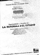 Tapa de Oportunidades y desafíos de la reforma del Estado