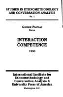 Tapa de Interaction competence