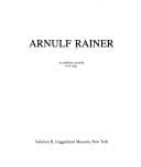 Tapa de Arnulf Rainer