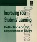 Tapa de IMPROVING YOUR STUDENTS' LEARNING (Open and Distance Learning Series)