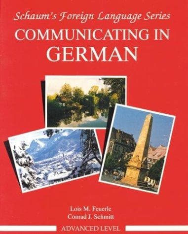 Tapa de Communicating in German