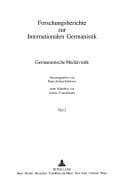 Tapa de Forschungsberichte Zur Germanistischen Mediavistik