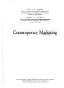 Tapa de Contemporary Marketing
