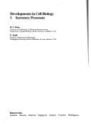 Tapa de Developments in cell biology