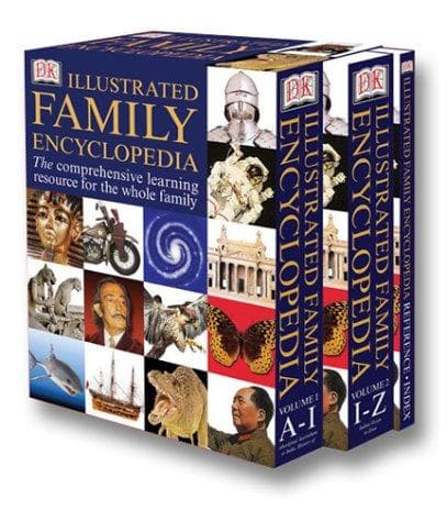 Tapa de DK Illustrated Family Encyclopedia