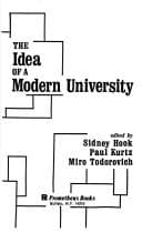 Tapa de The Idea of a modern university