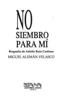 Tapa de No siembro para mí