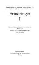 Tapa de Erindringer