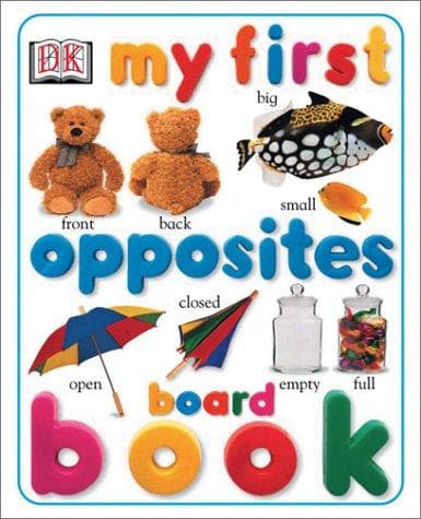 Tapa de My first opposites board book
