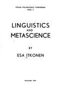 Tapa de Linguistics and metascience
